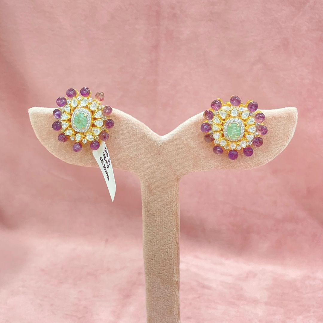 Unisex Mala Set - 22K Gold Plated, 92.5 Silver