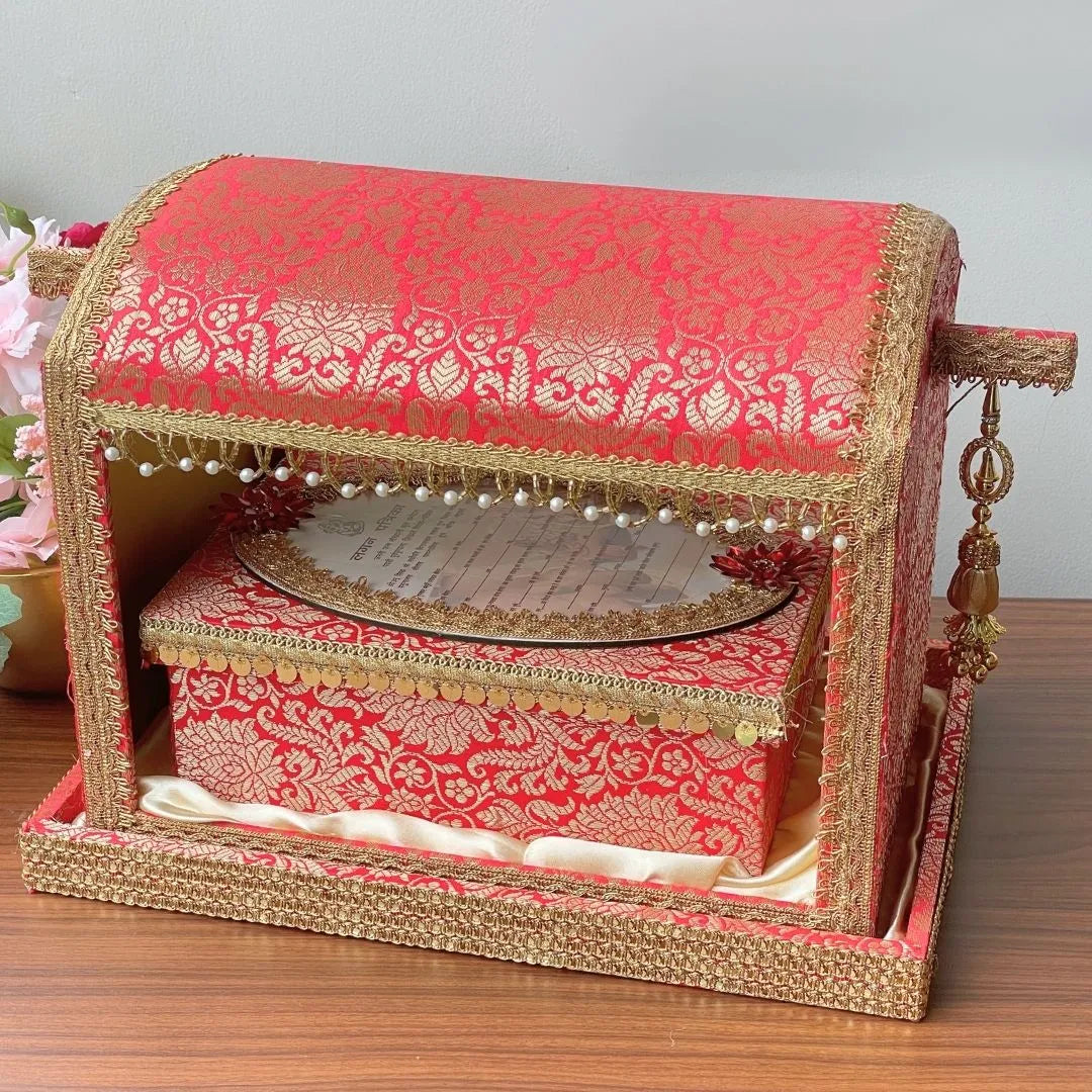 Premium Musical Sahe Chitthi / Punjabi Lagan Patrika for Weddings