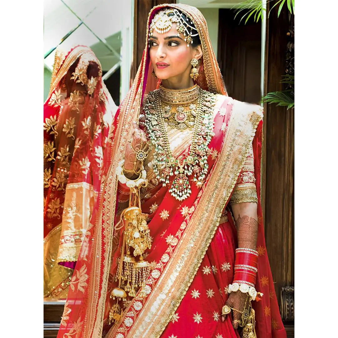 Sonam Kapoor Red Bridal Chooda