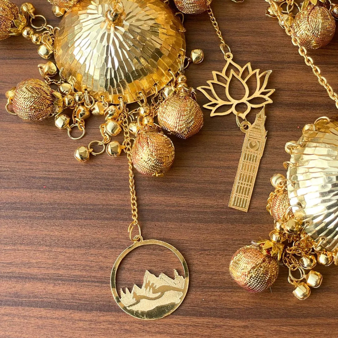 Amrit Bridal Kaleera Long - Customizable With Charms