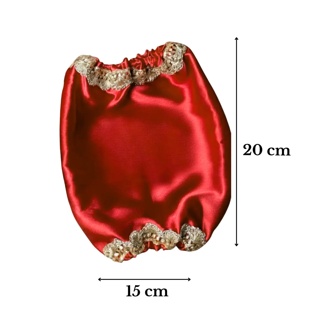 Classic Antique Customisation Classic Red Chooda Cover – Date Only | Chotteylal and Sons