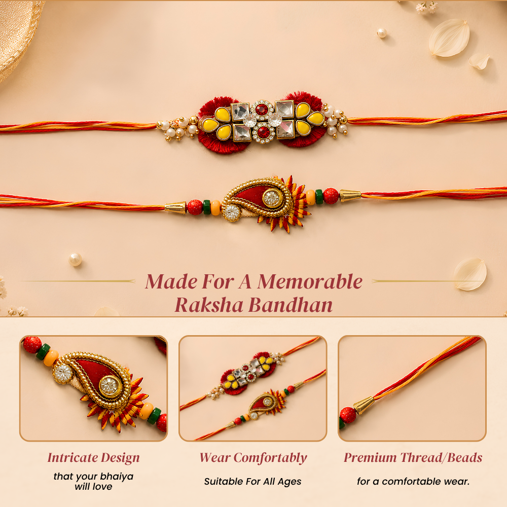 Sneh Bandhan Rakhi Set of 2