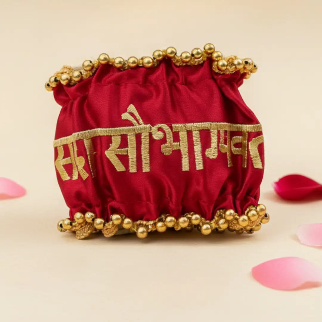 Traditional Wedding Gaana with Premium Maroon Cover