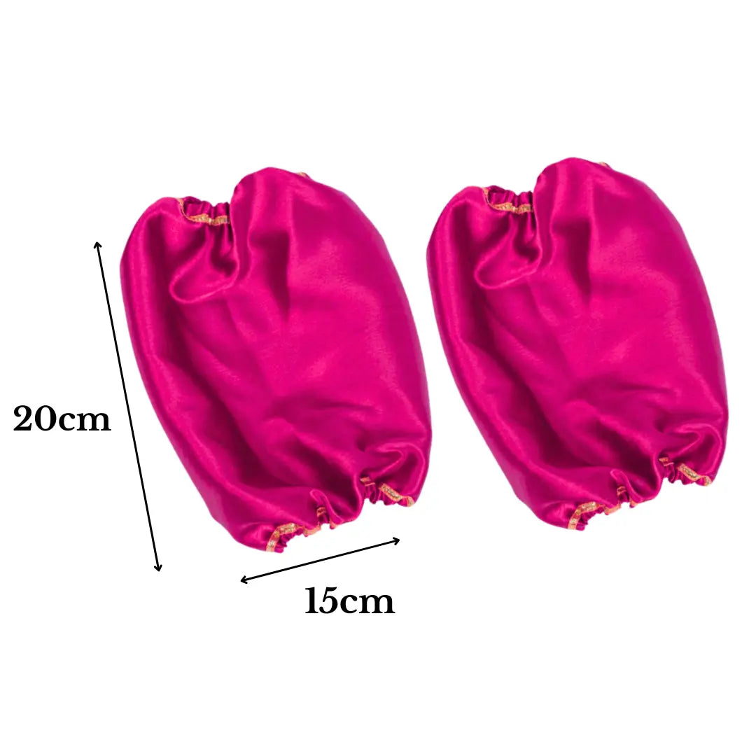 Elegant Satin Pink Chooda Cover – Sada Saubhagywati Design | Chotteylal and Sons