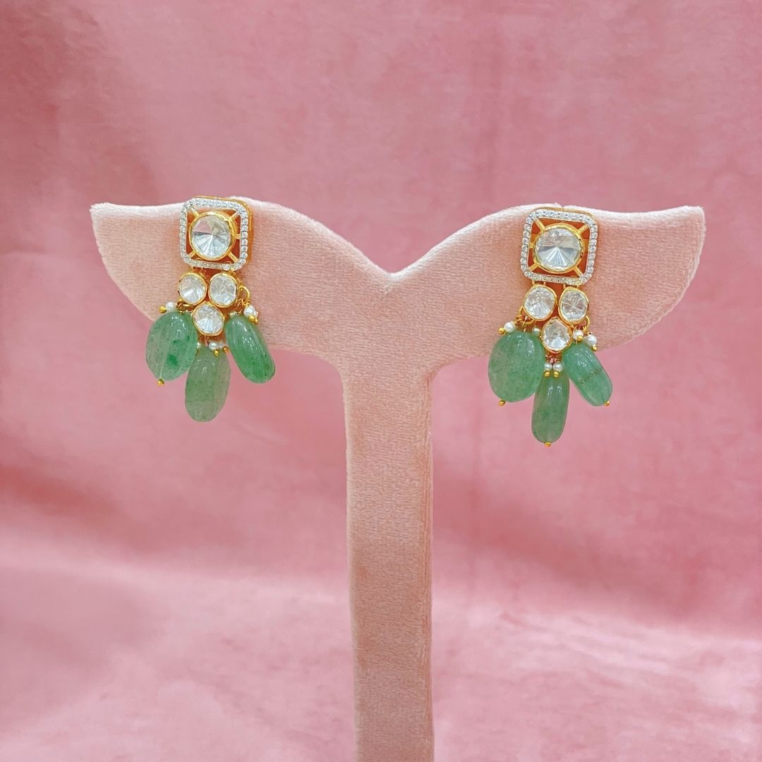 Layered Statement Rani Haar Set - 22K Gold Plated, 92.5 Silver