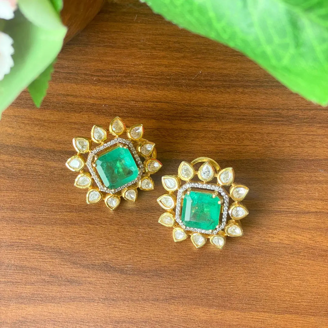 Imperial Heritage Necklace Set - 22K Gold Plated, 92.5 Silver