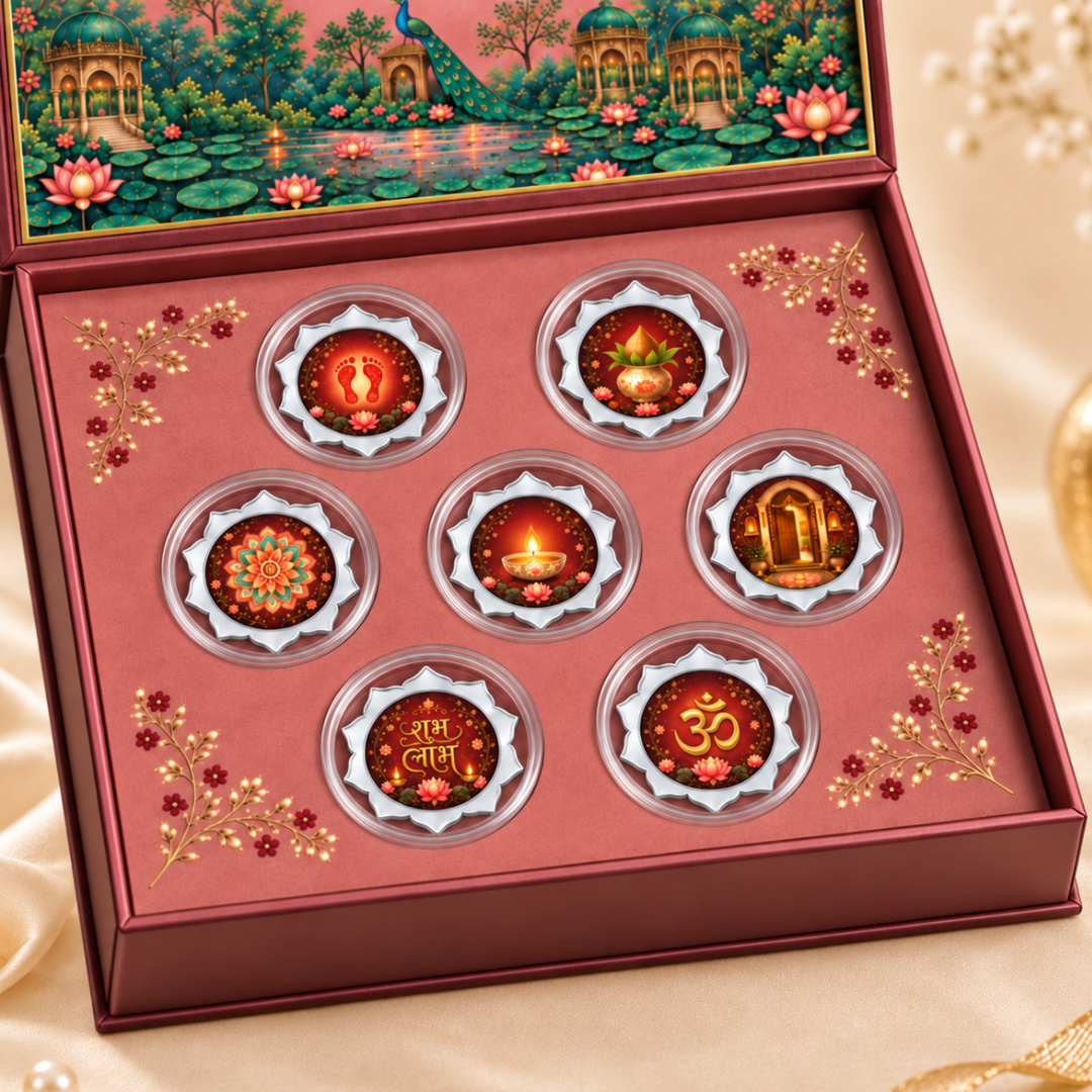7g Musical Box with 999 Pure Silver Coin | Premium Gift