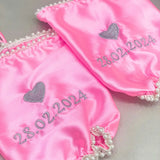 Customizable Date Design Baby Pink Chooda Cover