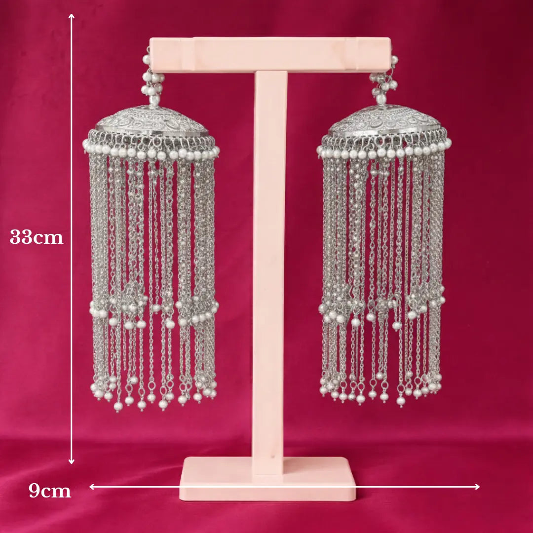 Handcrafted Customised Silver Kaleera for Brides