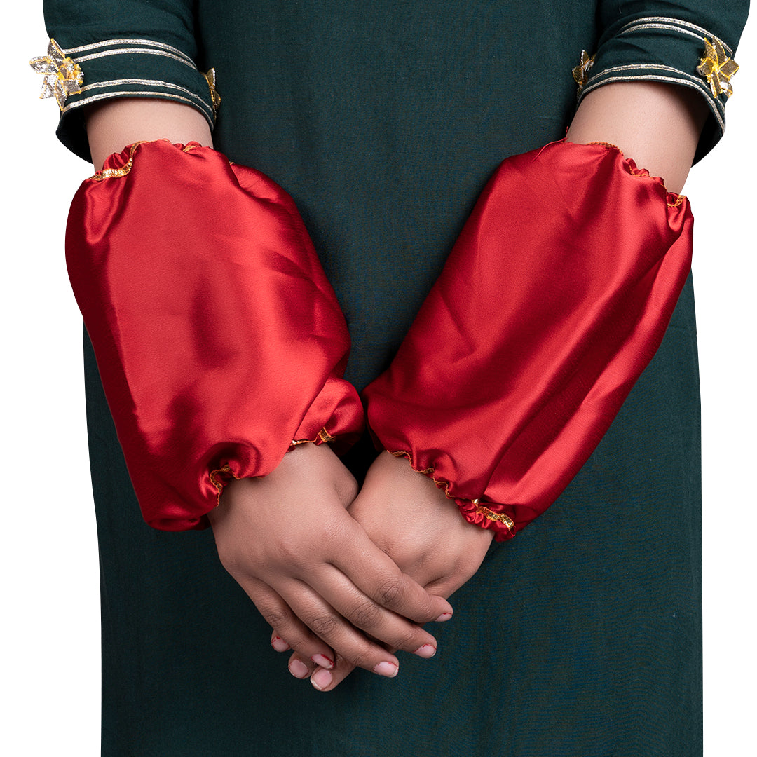 Red Satin Chooda Cover