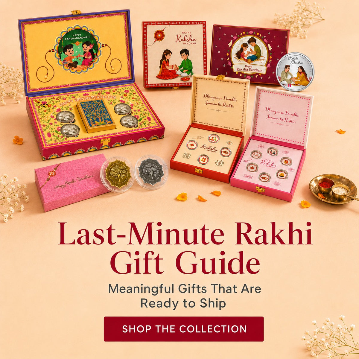 Last-Minute Rakhi Gift Guide: Meaningful Gifts That Are Ready to Ship