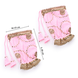 Sequin Lace & Tassel Pink Chooda Cover
