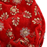 Floral Red Velvet Chooda Cover