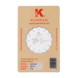 20 gm Diya Silver Coin-Kundan