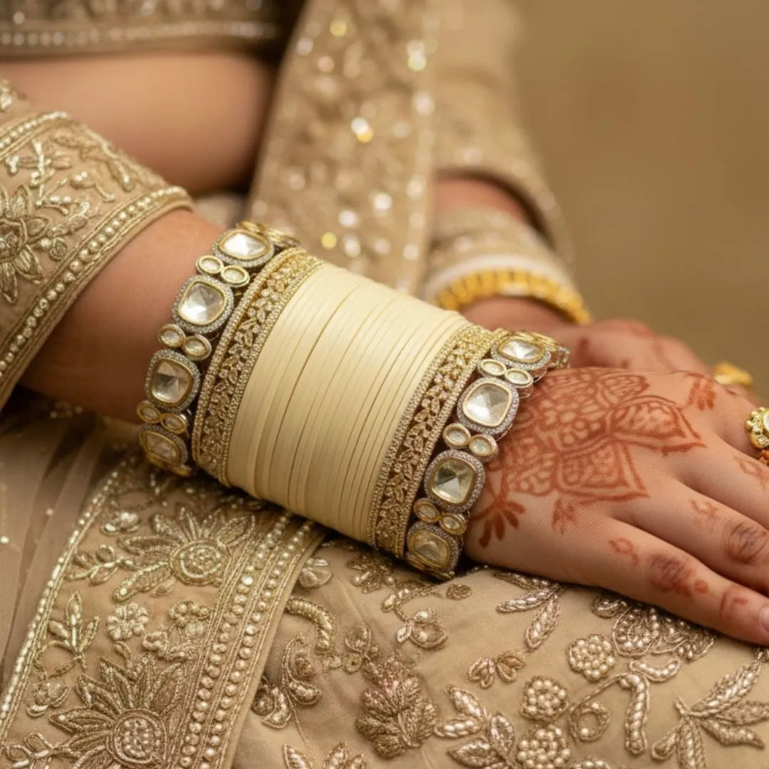Why Every Bride Deserves the World’s Best: Pure Pearl Chooda vs. Plastic Bangles