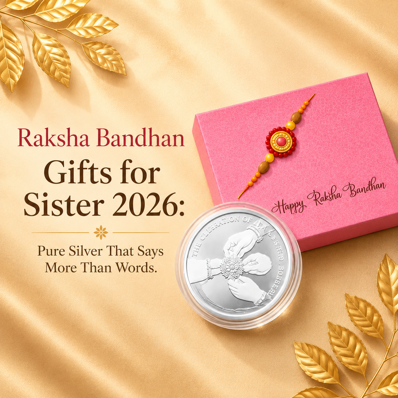Raksha Bandhan Gifts for Sister 2026: Pure Silver That Says More Than Words