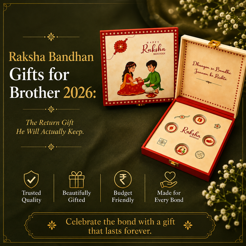 Rakhi Return Gift for Sister 2026: Pure Silver Gift Ideas for Every Kind of Sister