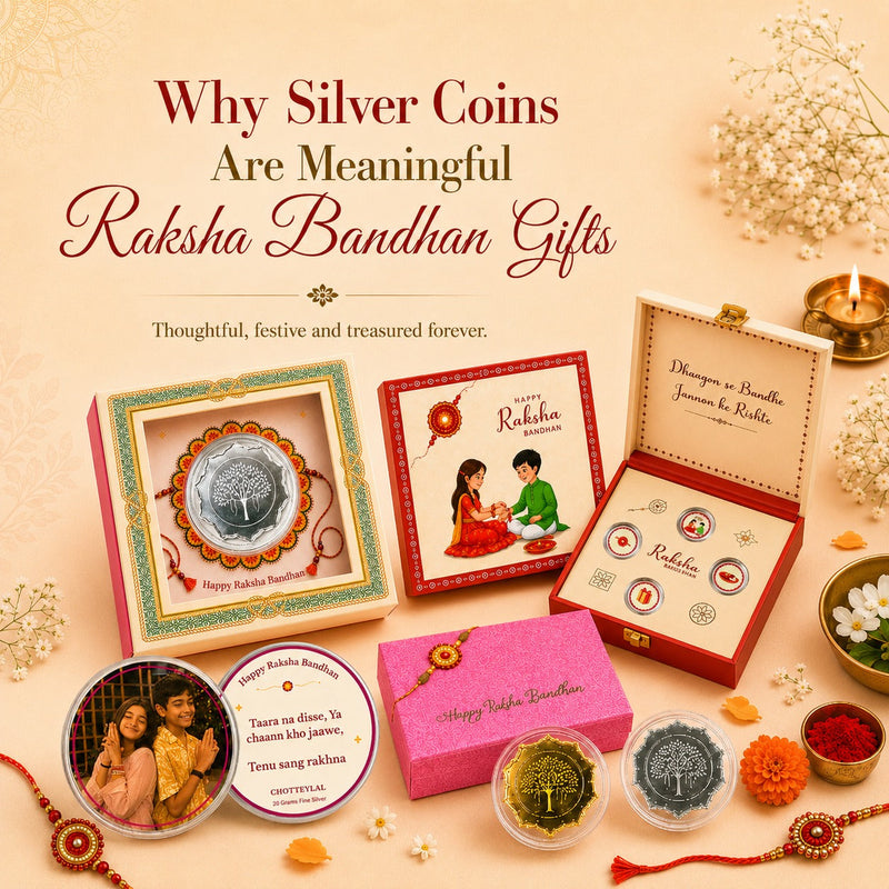 Why Silver Coins Are Meaningful Raksha Bandhan Gifts