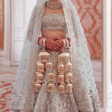 Bridal Kaleera with Pearl Tassels