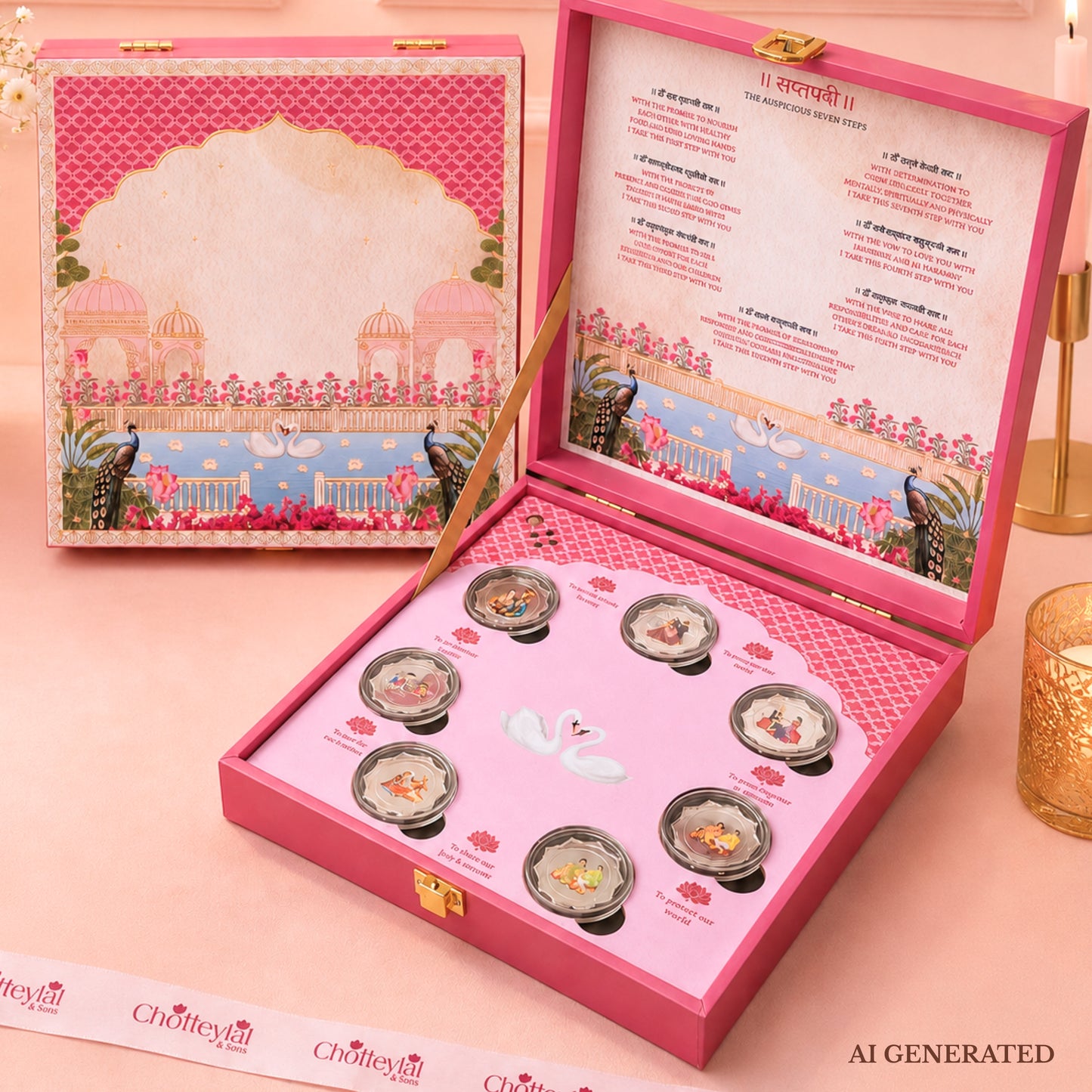 Chotteylal Legacy Musical Wedding Coin 14g Box Set