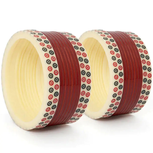 Pearl - Classic Dark Red Chooda - Ships Immediately