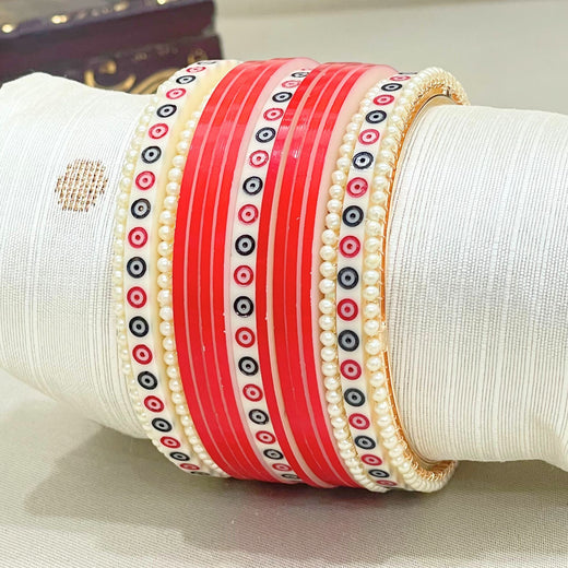  red bridal chura