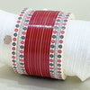 Pure Pearl Glisten Diamond Dark Red Chooda