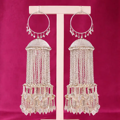 Heer Barsaat Inspired Silver Bridal Kalira