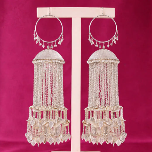 Heer Barsaat Inspired Silver Bridal Kaleera