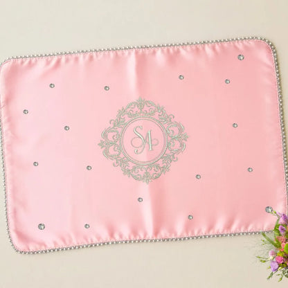Baby Pink Mehndi Mat Customizable With Logo