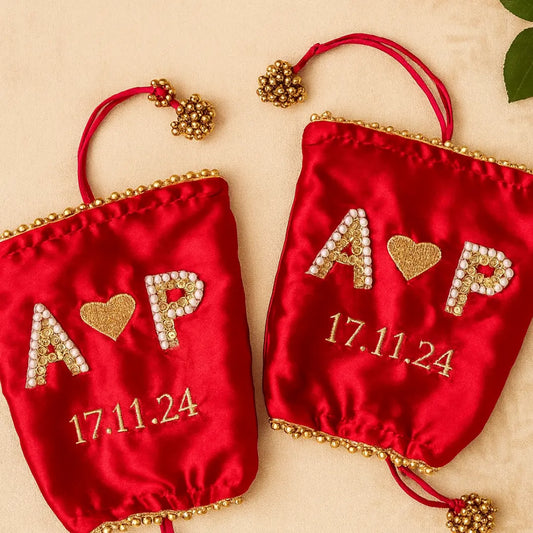 Customisable Parineeti Chopra Chooda Cover Embroidered with Pearls & Sequins