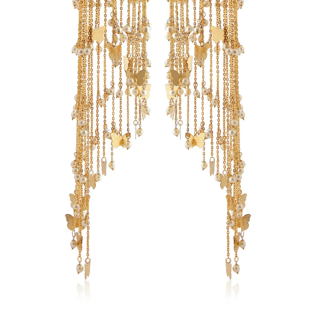 Alia Bhatt Inspired Pearl Panchi Bridal Kaleera