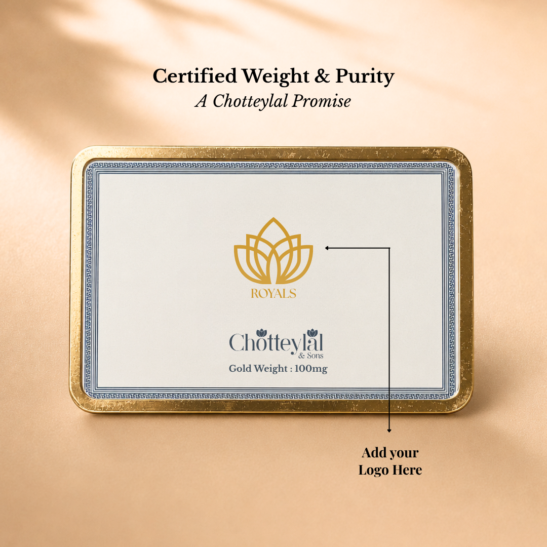 100mg Gold Banyan Tree Coin with Designer Card