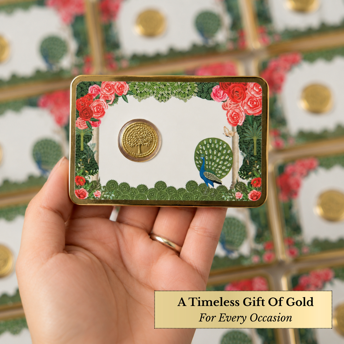 100mg Gold Banyan Tree Coin – Luxury Display Gift Box