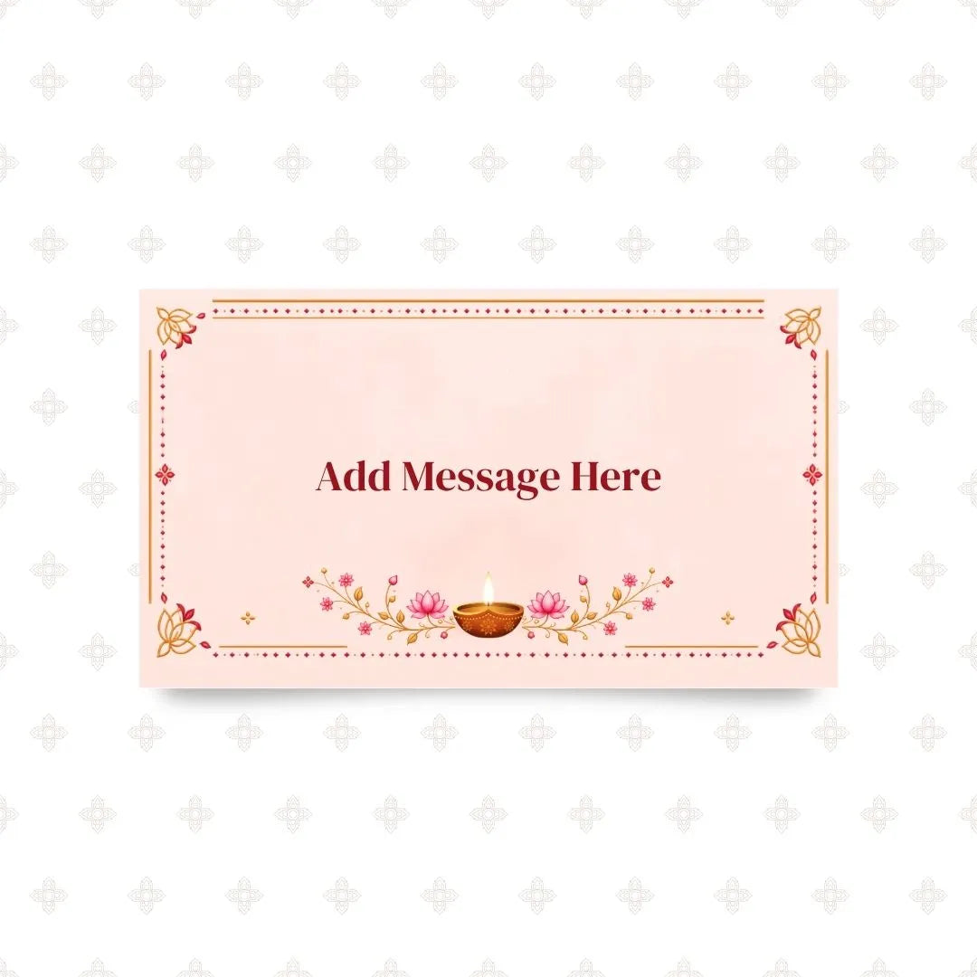 Happy Diwali 20g Custom Silver Bar - Add Your Name/Company