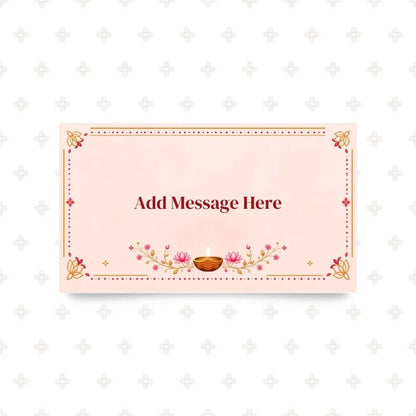 Happy Diwali 20g Custom Silver Bar - Add Your Name/Company