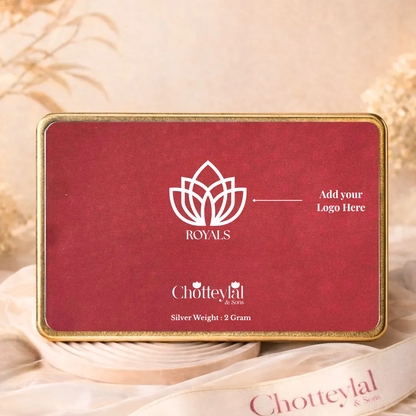 2 g Silver Coin Royal Gajraj Card - Symbol of Wealth & Power