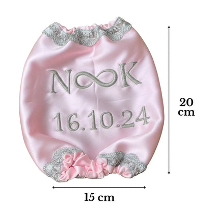 Classic Antique Customisation Baby Pink Chooda Cover – Logo and Date | Chotteylal and Sons