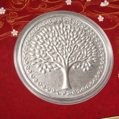 2 g Silver Coin Royal Gajraj Card - Symbol of Wealth & Power