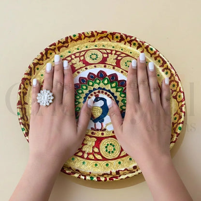 Traditional Premium Griha Pravesh Essentials Thali