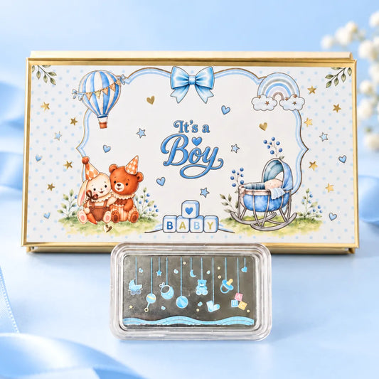 It’s a Boy 10g Silver Coin Baby Gift Box