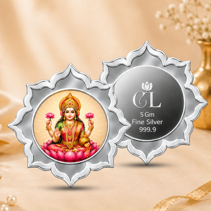 999 Fine Silver Star-Shaped Coin | Diwali Gift for Corporates