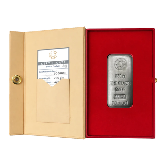 MMTC 250g Banyan Tree Minted 999 Pure Silver Bar