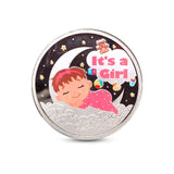 Silver Baby Girl Coin 10GM Coin