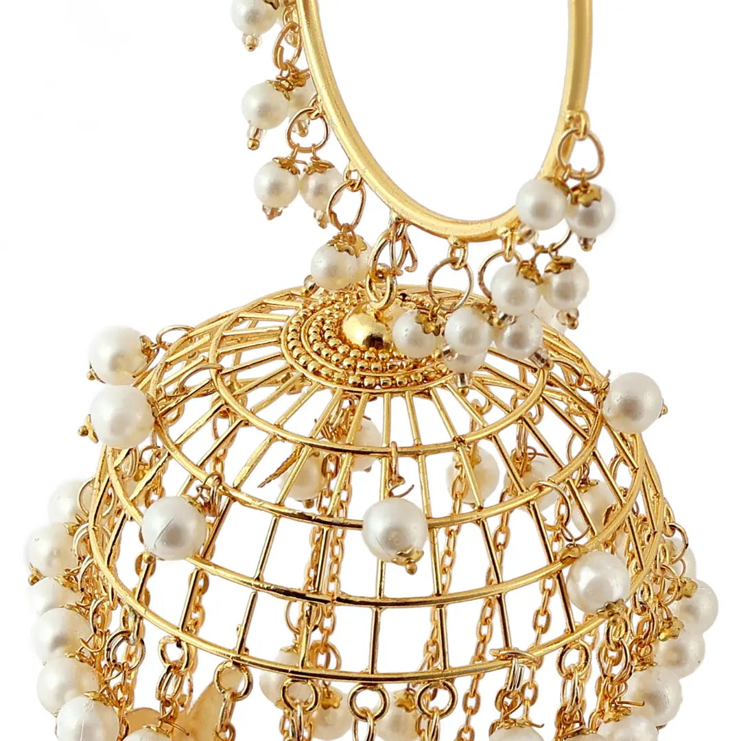 Alia Bhatt Inspired Pearl Panchi Bridal Kaleera