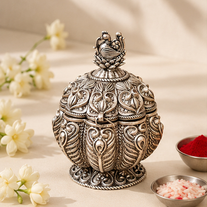 Royal Peacock Silver Sindoor Dani