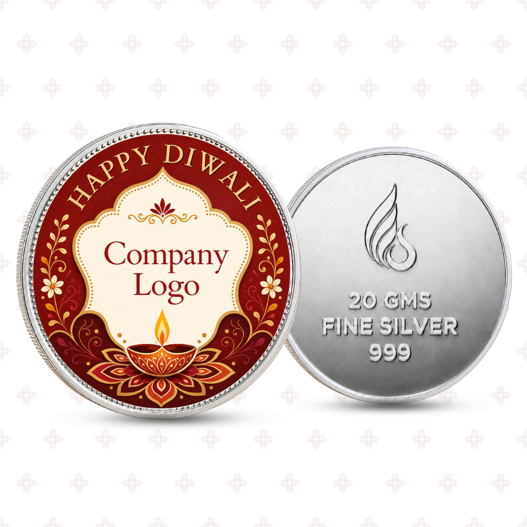 Good Fortune - 20g Happy Diwali Custom Coin – Add Logo