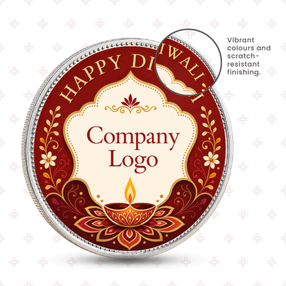 Good Fortune - 20g Happy Diwali Custom Coin – Add Logo
