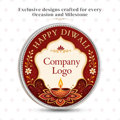 Good Fortune - 20g Happy Diwali Custom Coin – Add Logo