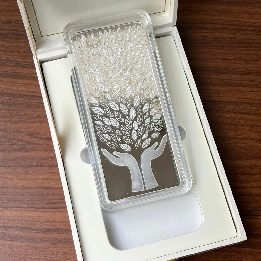 Banyan Tree, Bar shape, 1kg, 999 Pure Silver Coin